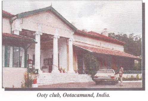 Ooty Club, Ootacamund, India