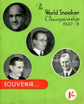 Snooker World Champ Prog 1947-8 R