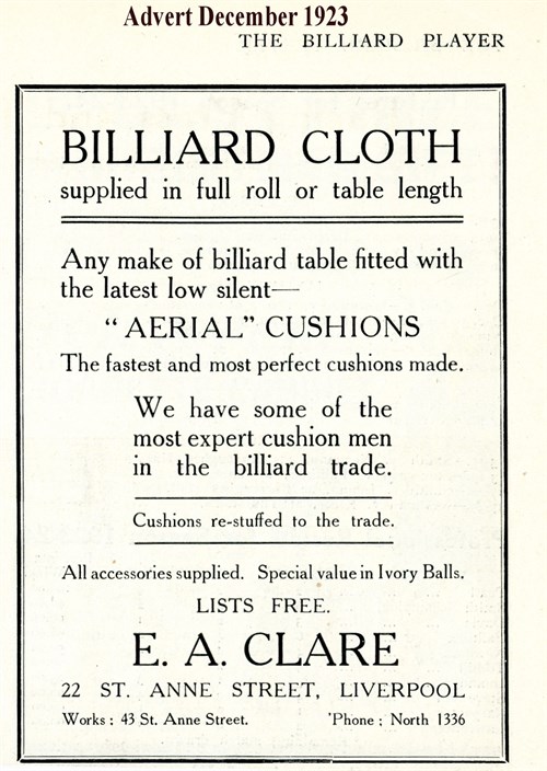 Advert 1923