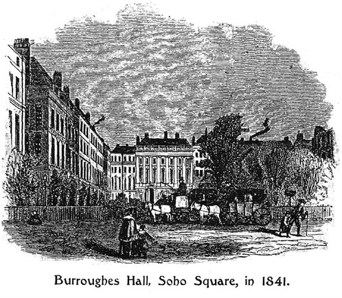 Burroughes Billiard Hall 1841