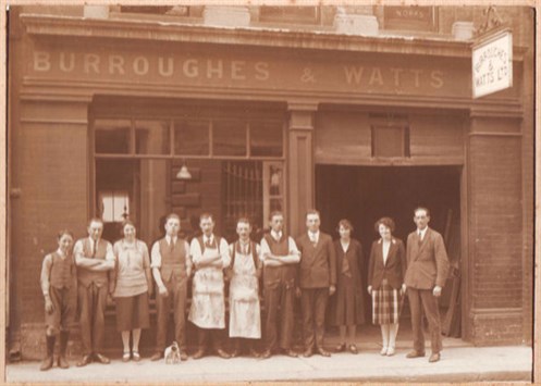 Burroughes & Watts Dublin staff